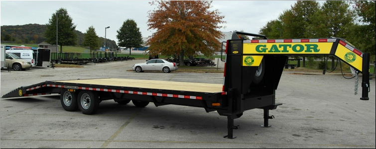 Gooseneck flat bed trailer for sale14k  Calloway County, Kentucky
